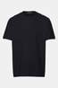 Fred Perry T-Shirt Trim Detail Crepe Pique Tshirt Sharp Navy