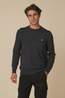 Lyle & Scott Pull Lambswool Blend Charcoal Marl