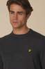 Lyle & Scott Pull Lambswool Blend Charcoal Marl