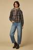 Jc Sophie Hemd Parole Blue/Sand Check