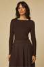 Jc Sophie T-Shirt Praise Dark Brown
