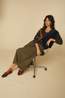 Jc Sophie Pull Philippa Grey/Cognac Argyle