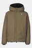 K-Way Regenjas P. Jack St Warm Double Black Pure - Green Army