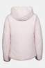 K-Way Veste Imperméable P. Lily St Warm Double Blue Depth - Pink Sallow