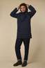 K-Way Veste Jarno Twill Marmotta Blue D - Blue A
