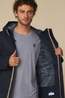 K-Way Veste Jarno Twill Marmotta Blue D - Blue A