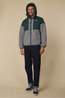 K-Way Veste Samson 4.0 Orsetto Green Dk Jungle - Grey Fros