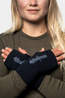 Woolpower Wrist Gaiter 200 Navy Blue/Mid Blue