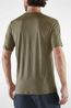 Fjällräven T-Shirt Abisko Wool Ss M mid khaki