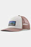 Patagonia Pet P-6 Logo Trucker Hat Birch White