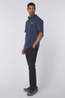 Jack Wolfskin Hemd Norbo Ss Shirt Check Midnight Sky