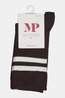 MP Denmark Chaussettes Tina Socks 2-Pack Dark Brown