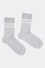 MP Denmark Chaussettes Tina Socks 2-Pack Dark Brown