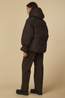 With Black Veste Kylie Real Down Dark Brown