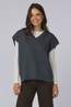 With Black Pull Cooperipover Dark Grey Melange