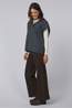 With Black Pull Cooperipover Dark Grey Melange