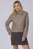 Only Mantel Vela Taupe Gray