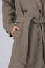 Vila Manteau Wollie Falcon Detail:Melange