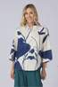 Vila Chemise Murina Pri Birch Aop:Freyja Navy Peony