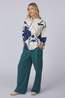Vila Chemise Murina Pri Birch Aop:Freyja Navy Peony
