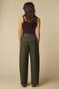 Vero Moda Broek Sofia Barrel Forest Night