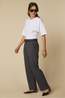 Only Pantalon Poptrash Dark Grey Melange