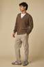 Casual Friday Pantalon Cfmarc 2.0 0331 Cord Pants Pure Cashmere