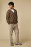 Casual Friday Pantalon Cfmarc 2.0 0331 Cord Pants Pure Cashmere