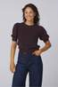 Vero Moda Vmdoffy Windsor Wine Detail:Black Melange