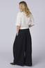 Vero Moda Broek Alina Navy Blazer Detail:White Pinstripe