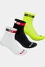 GripGrab Chaussettes Tricolor Regular Cut Socks Bundle Assorted / Mixed