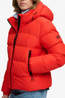Superdry Donsjas Hooded Sports Apple Red