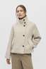 Object Manteau court Riki Birch Detail:Melange