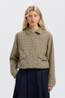 Selected Manteau Slwrelaxed Elara Bomber Jacket Monks Robe Checks