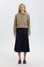 Selected Manteau Slwrelaxed Elara Bomber Jacket Monks Robe Checks