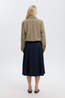 Selected Manteau Slwrelaxed Elara Bomber Jacket Monks Robe Checks