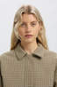 Selected Manteau Slwrelaxed Elara Bomber Jacket Monks Robe Checks