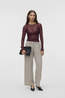 AWARE T-Shirt Tessy Lace Catawba Grape
