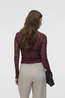 AWARE T-Shirt Tessy Lace Catawba Grape