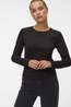 Vero Moda T-Shirt Kanva Chocolate Torte Detail:W. Bronze Lurex