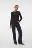 Vero Moda T-Shirt Kanva Chocolate Torte Detail:W. Bronze Lurex