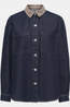 Only Chemise Vera Dark Blue Denim