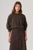 Levi's Trui Vintage Boxy Sweatshirt H226 Womens Fleece Java Brushed Fleece