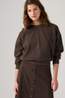Levi's Trui Vintage Boxy Sweatshirt H226 Womens Fleece Java Brushed Fleece