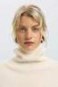 Selected Sous-Pull Slwellie Roll Neck Egret
