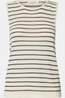 Selected Pull Moon Sus Birch / Stripes:Black