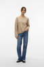 Vero Moda Pull Ingrid Silver Mink Detail:W. Melange Ll13 From Color Book