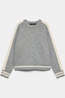 Vero Moda Pull Bang Contrast Medium Grey Melange Detail:Birch Contrast