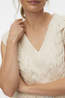 Vero Moda Pull Marla Vest Birch Detail:Melange