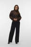 Vero Moda Pull Darla Rollneck Cocoa Brown Detail:W. Chocolate Torte And Birch